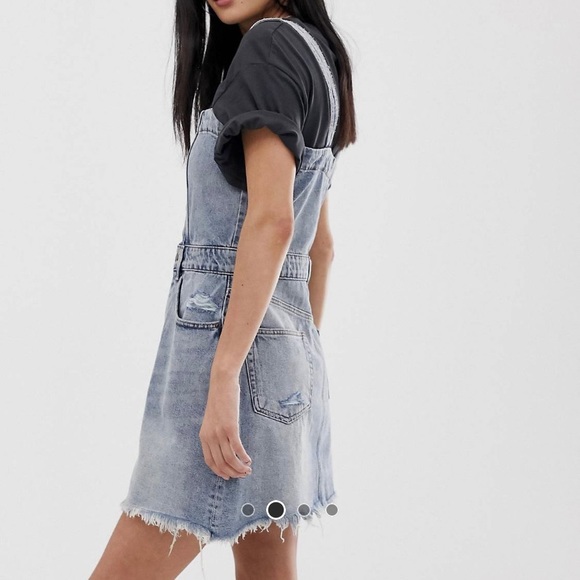 ‼️BNWT‼️ CHEAP MONDAY Blue Denim Potion Dress - Picture 2 of 6
